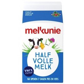 Halfvolle melk (0,5 liter)