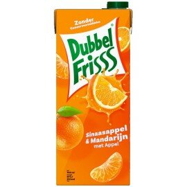 DubbelFriss Sinaasappel/Mandarijn