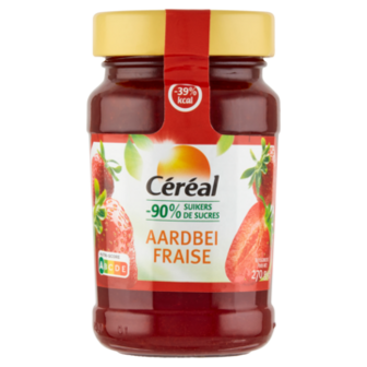 Suikervrije aardbeien jam 