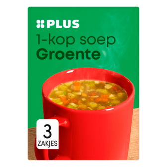 1 kops soep groenten (1x3)