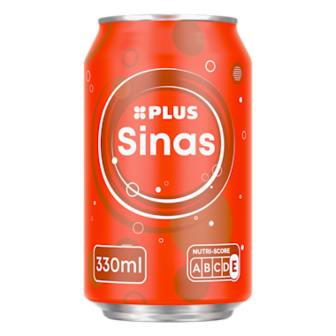 PLUS Sinas blik 33cl