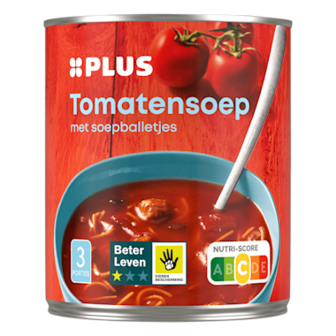 PLUS Tomatensoep 800ml.