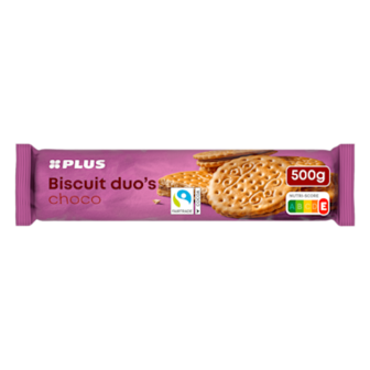  PLUS Biscuit duo's cacao