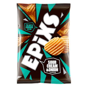  Epixs Ribbelchips sour cream &amp; onion